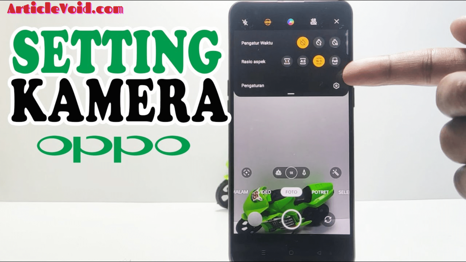 Cara Setting Kamera HP OPPO Dengan Mudah