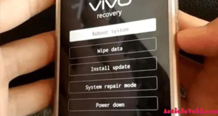 cara mereset hp vivo y12