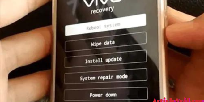 cara mereset hp vivo y12