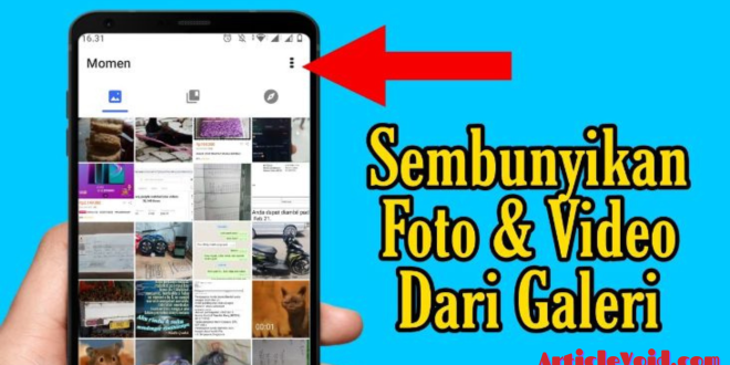 Cara Menyembunyikan Foto dan Video di HP Vivo