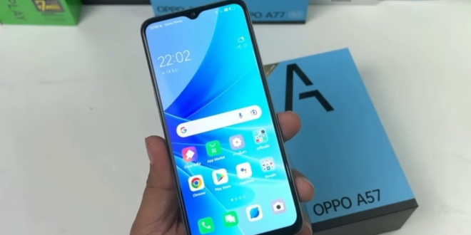 Cara Flash Oppo A57 