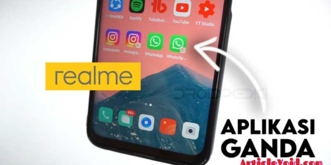 Cara Menggandakan Aplikasi di Hp Realme