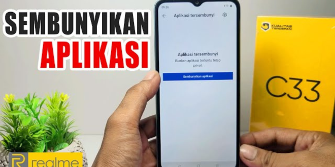 Cara Menyembunyikan Aplikasi di HP Realme