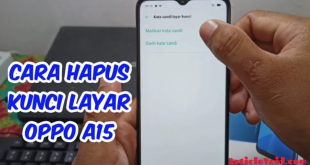 Cara Menghapus Kunci Layar HP Oppo