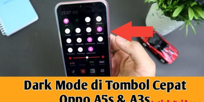 Aktivasi Dark Mode di Oppo A5s