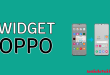 cara menampilkan widget di oppo