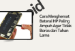 cara menghemat baterai hp
